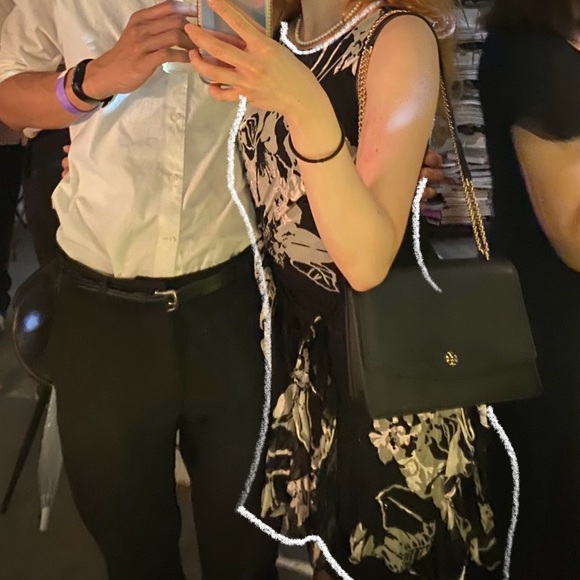 Vintage Silk Floral 90s/Y2K Cocktail Dress!! Alex Evenings Petite - Picture 4 of 16